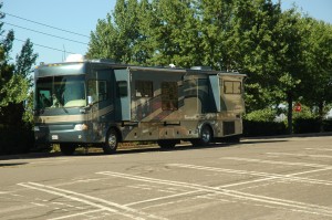 RV on Beach in Mexico