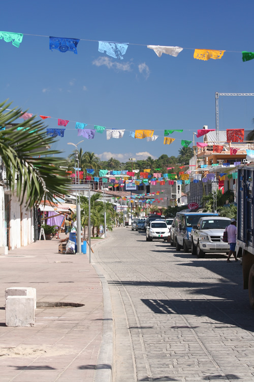 No crowds in Oaxaca