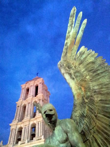 Jorge Marín Angel Sculpture