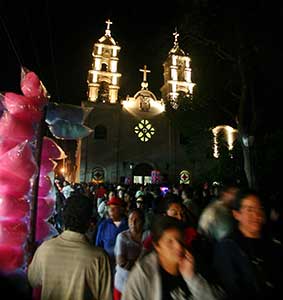 The Church of San Francisco in Saltillo, Mexico
