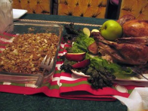 Turkey & Stuffing at Expat Thanksgiving in Mexico