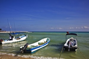 Boats at the beach