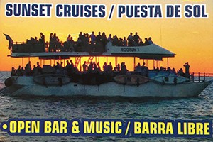 Sunset Cruise flyer