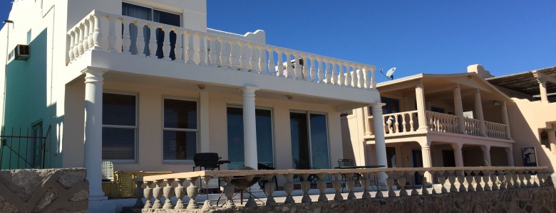 Front porch of a home in Mexico