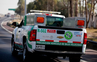 Photo of Green Angels truck