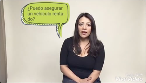 ¿Puedo asegurar un vehículo rentado?...