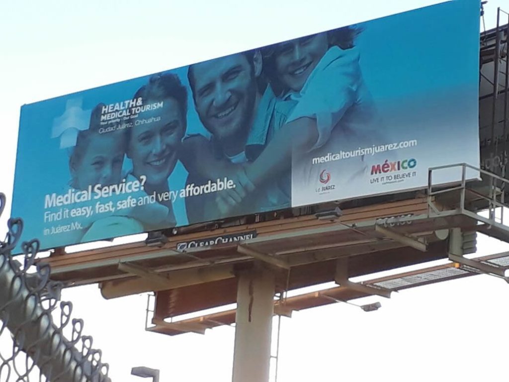 Medical Tourism billboard