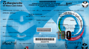 Temporary Importation Permit Sample