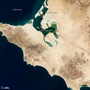 Guerrero Negro on Mexico Map