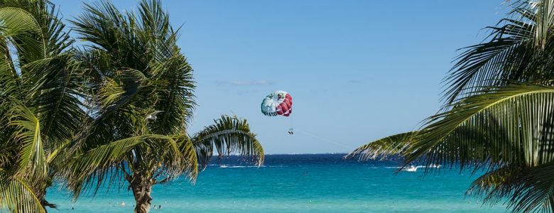 Parasailing in Mexico