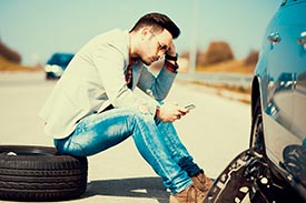 Flat Tire in Mexico