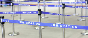 Visa Immigration line
